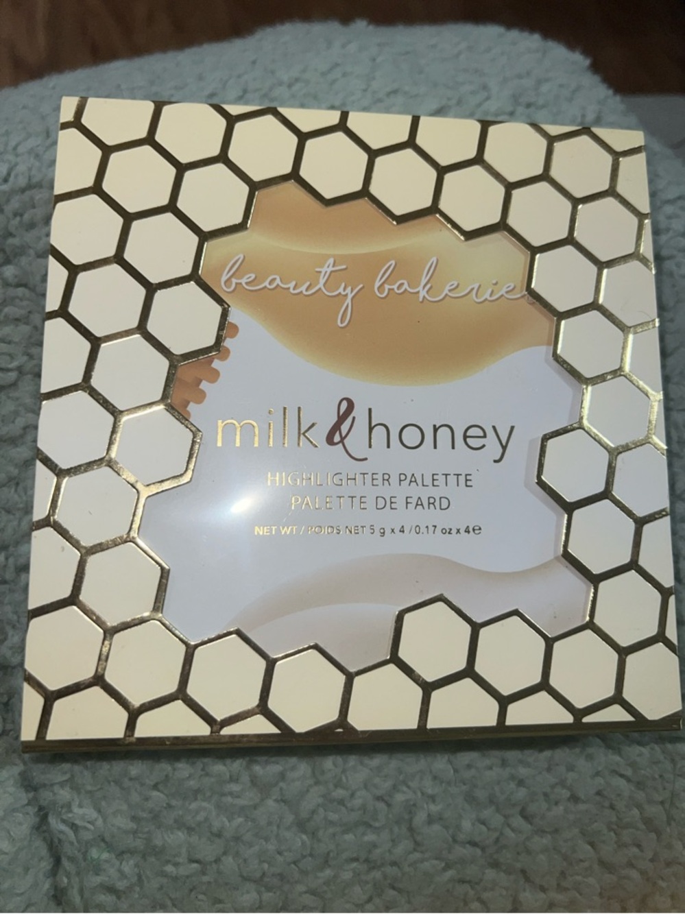 Beauty Bakerie Milk & Honey Highlighter Palette - Gold & Cream Tones